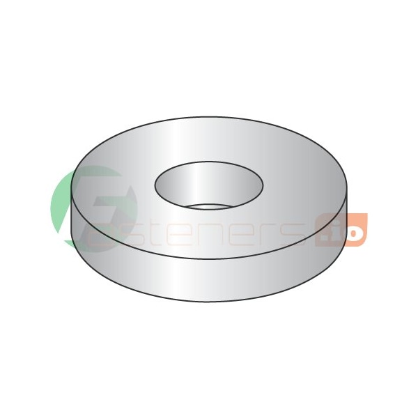 Newport Fasteners Flat Washer, For Screw Size 1/2" , 18-8 Stainless Steel 1000 PK 617578 - main